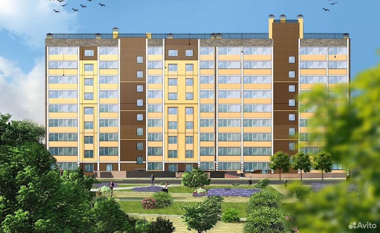 2-к квартира, 60.7 м², 4/9 эт.