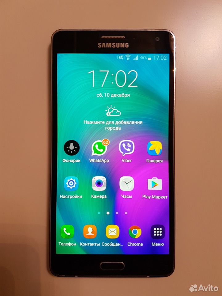 Samsung Galaxy Duos A7 2015 Black 16Gb