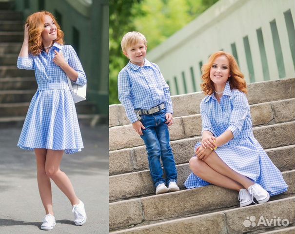 Family look мама и сын 39