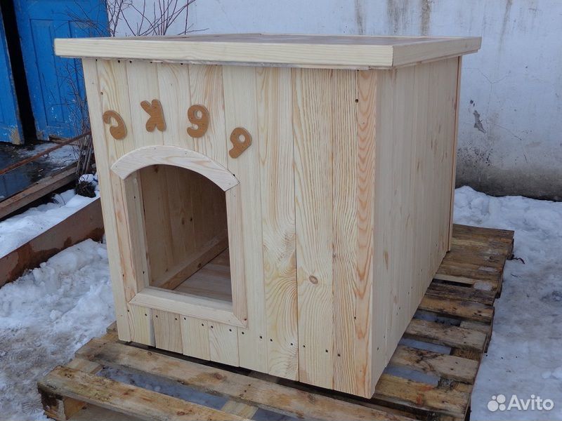 Тёплая будка 2х3 с деревянным полом для хаски купить на Зозу.ру - фотография № 5