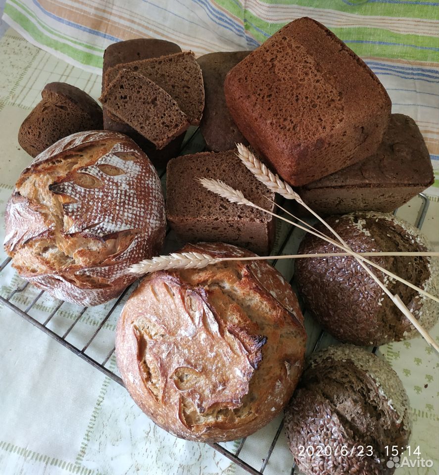 Бездрожжевой Хлеб- на закваске(фитнес-хлеб) купить на Зозу.ру - фотография № 9