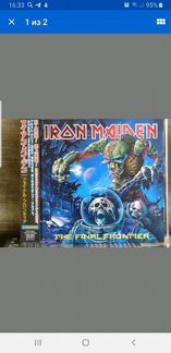 Iron maiden final frontier CD japan