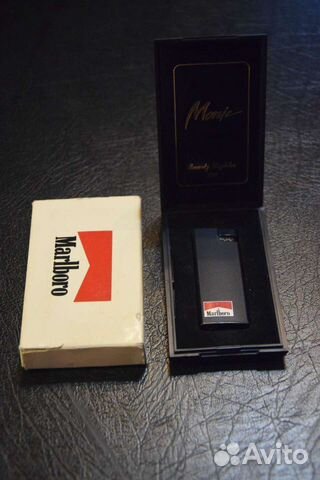 Зажигалка marlboro monic винтаж
