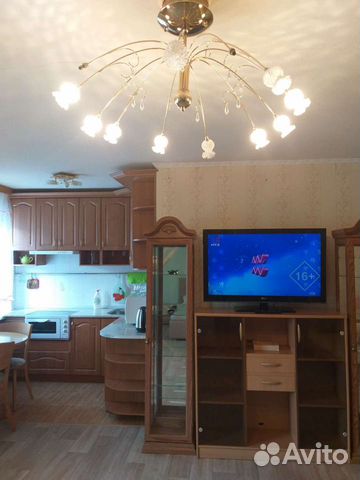 

Квартира-студия, 45 м², 2 кровати