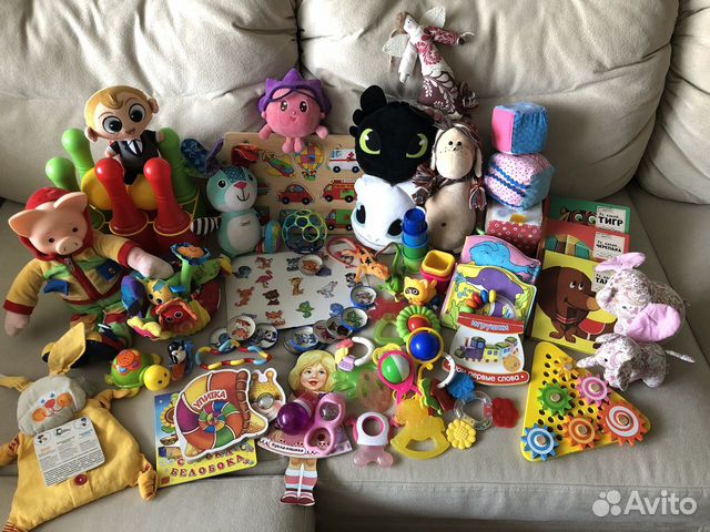 Игрушки детские новые и бу