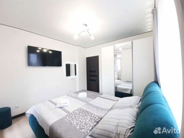 

1-к. квартира, 41 м², 2 кровати