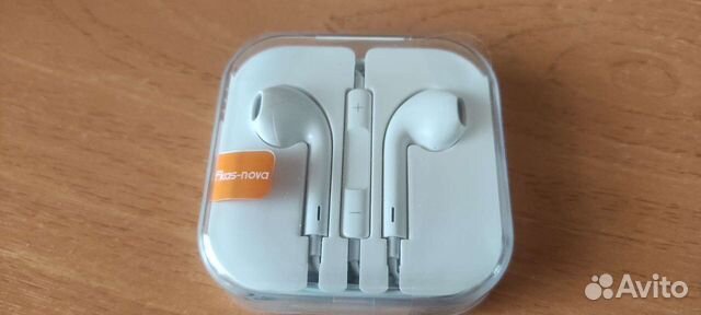 Наушники проводные копия airpods