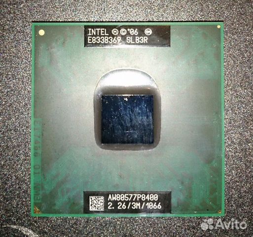 Процессор для ноутбука Intel Core 2 Duo P8400