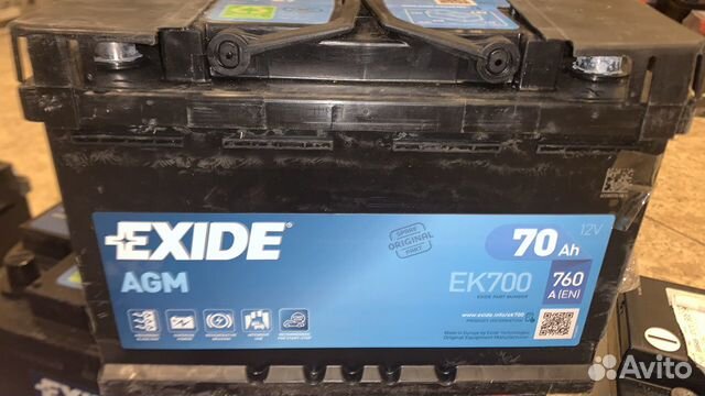 Аккумулятор 70 AGM