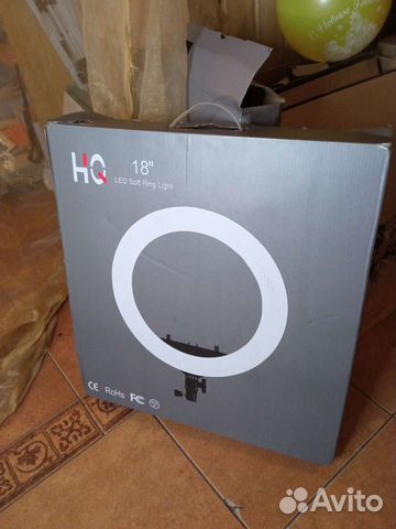 1шт 45 см кольцевая лампа 55Вт яркая