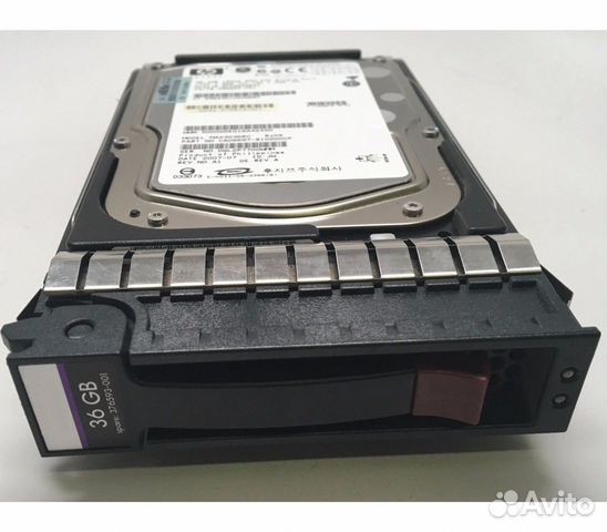 Жесткий диск HP 36Gb 375868-B21 376593-001 SAS 3.5