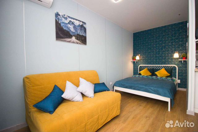 

1-к. квартира, 29 м², 2 кровати
