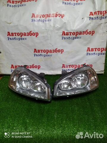 Комплект фар ваз 1118 Kalina Новые пластик