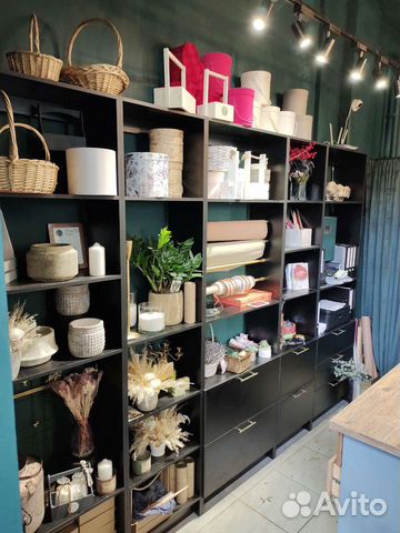 Стеллаж для цветочных магазинов