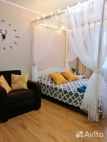 

1-к. квартира, 40 м², 2 кровати