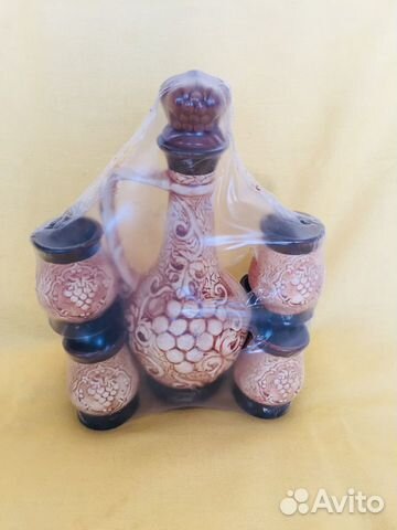 Графин и стаканчики набор для вина