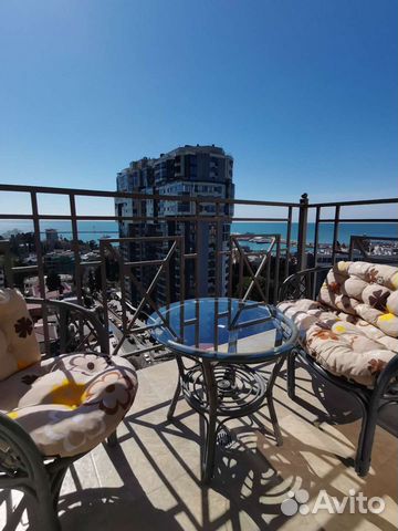 

2-к. квартира в апарт-отеле, 65 м², 2 кровати