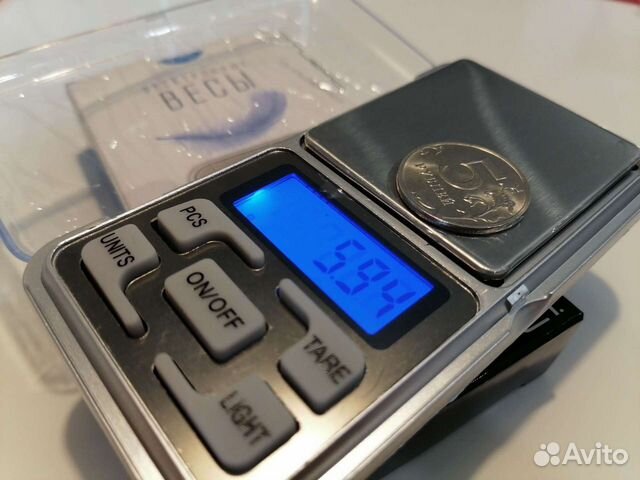 Карманные весы ювелирные 300гр/0.01