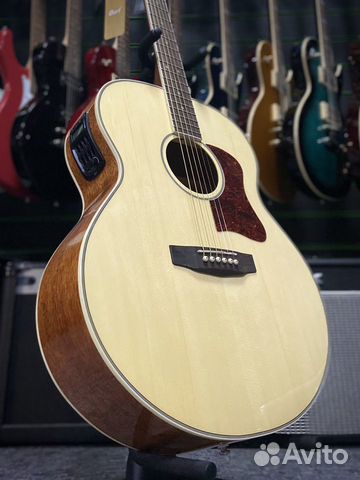 Cort CJ-Medx электроакустическая гитара джамбо
