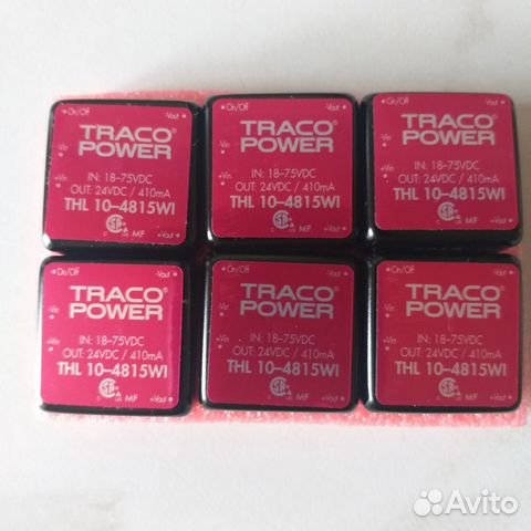 DC-DC преобразователи Traco Power