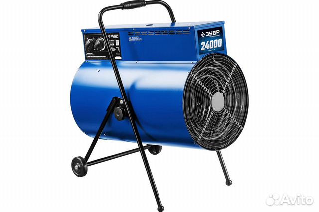 Пушка тепловая зубр, круглый корпус зтп-24