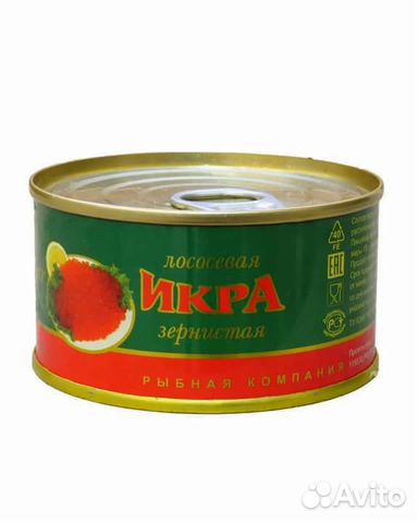 Красная икра ж/б