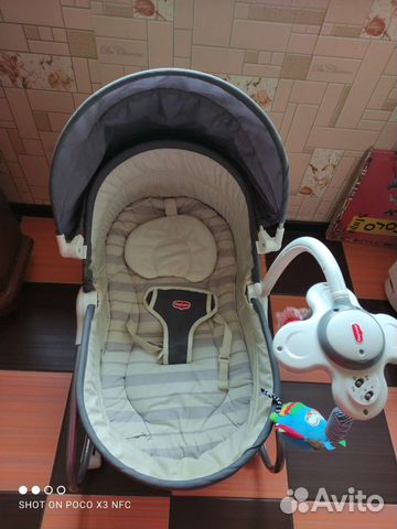 Шезлонг детский