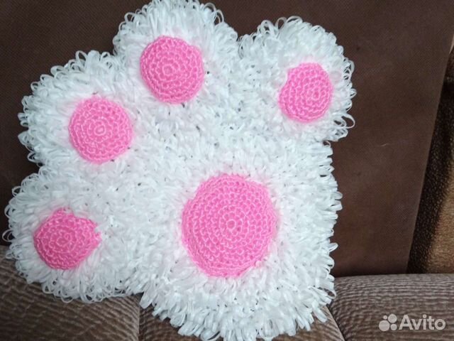 Мочалка-лапка (варежка)