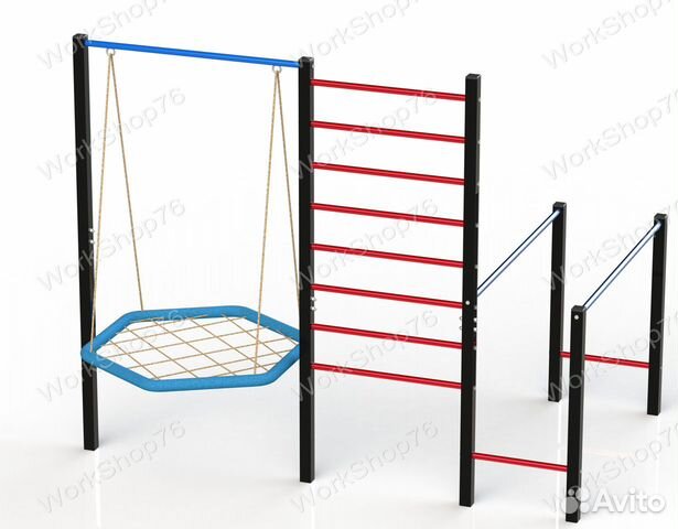 Спортивный комплекс уличный тренажеры