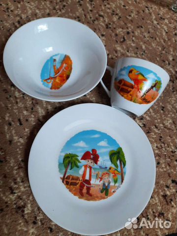 Набор детской столовой посуды