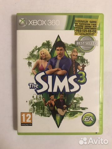 Игра на xbox 360 sims 3