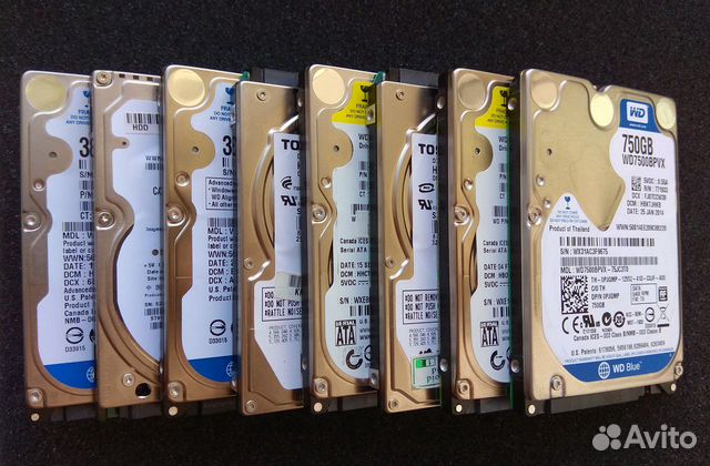 Жесткие диски 2.5