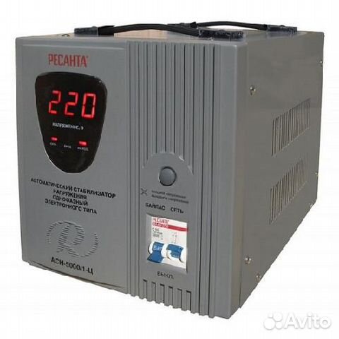 Стабилизатор напряжения ресанта 5000/1-Ц