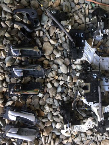 Hyundai Sonata YF 2012 замок задней двери