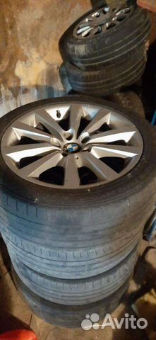 Диски с резиной r18 bmw f10 328 стиль оригинал, Ав