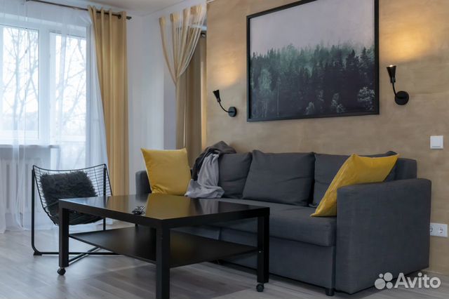 

2-к. квартира, 45 м², 2 кровати