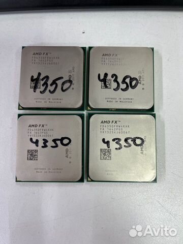 Процессор AMD AM3 plus FX4350 4.2 ghz