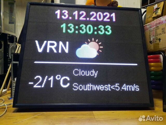 Светодиодный рекламный экран