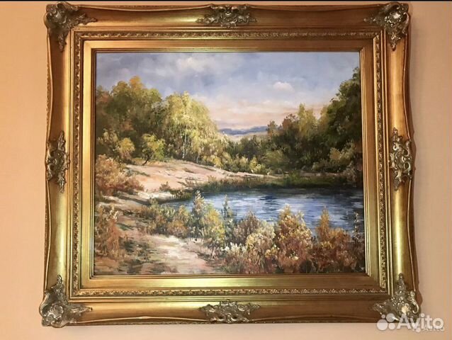 Пейзаж 70/80 масло Zara home