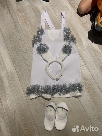 Новогодний костюм зайчик