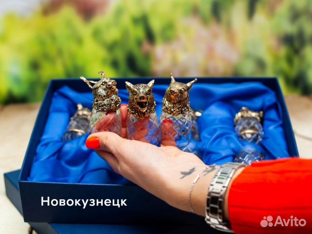 Рюмки Стопки перевёртыши Подарочный набор