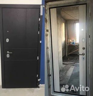 Дверь входная. Цитадель. С зеркалом