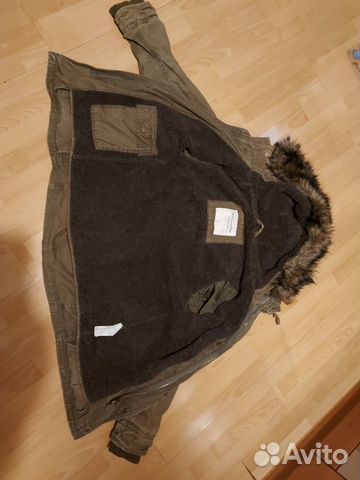Куртка аляска милитари Abercrombie Fitch из США