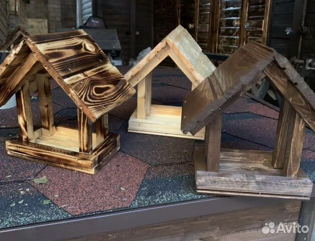 Кормушки и скворечники для птиц