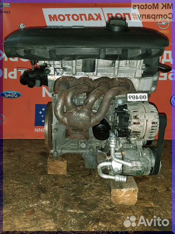 Двигатель 1,4 BKY Volkswagen Polo Golf Fabia №411