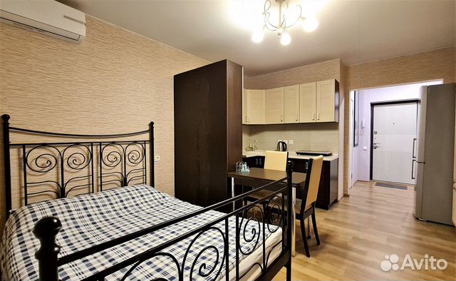 

Квартира-студия, 30 м², 1 кровать
