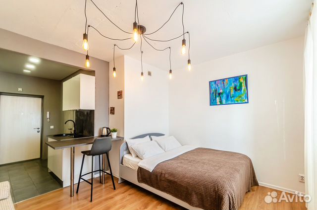 

1-к. квартира, 38 м², 2 кровати
