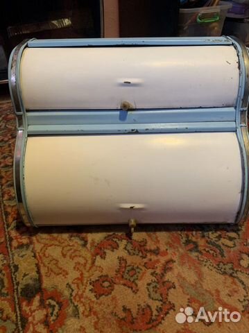 Хлебница двойная металлическая СССР 1988г