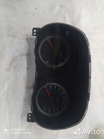 Hyundai solaris щиток приборов под АКПП