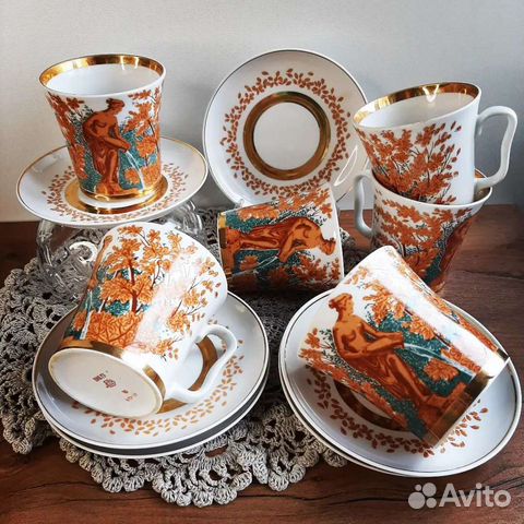 Сервиз чайный,рюмки,бокалы